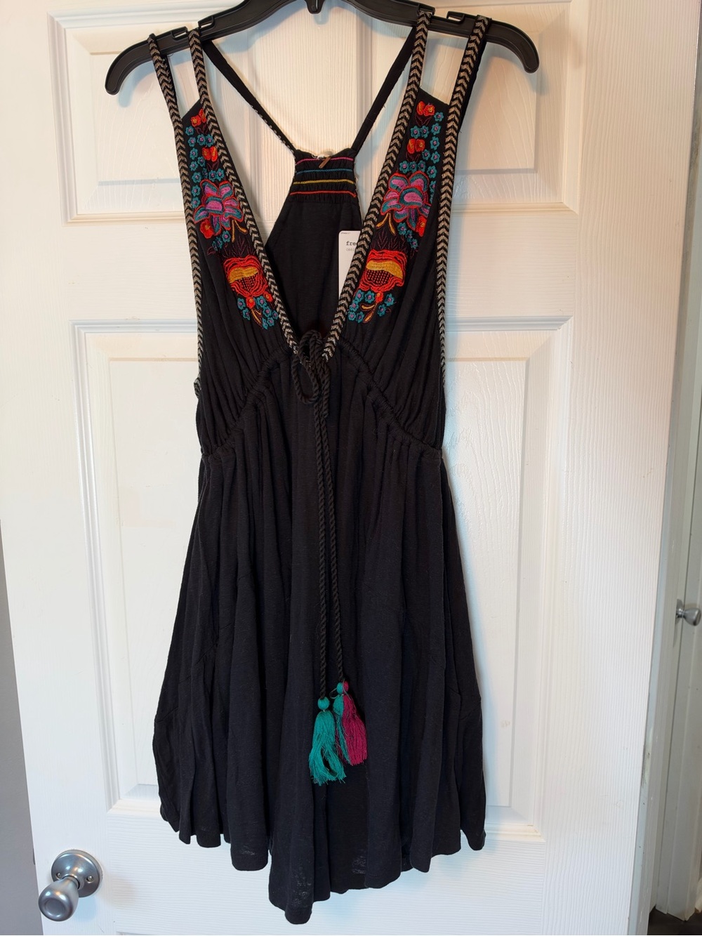 Free people Lovers Cove embroidered mini dress